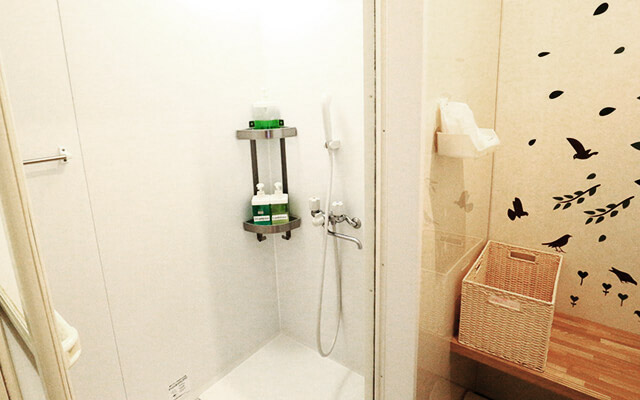 宿泊施設（Hostel 富士山結）シャワー